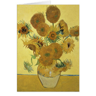 Vincent van Gogh Sunflowers, 1888 Cards