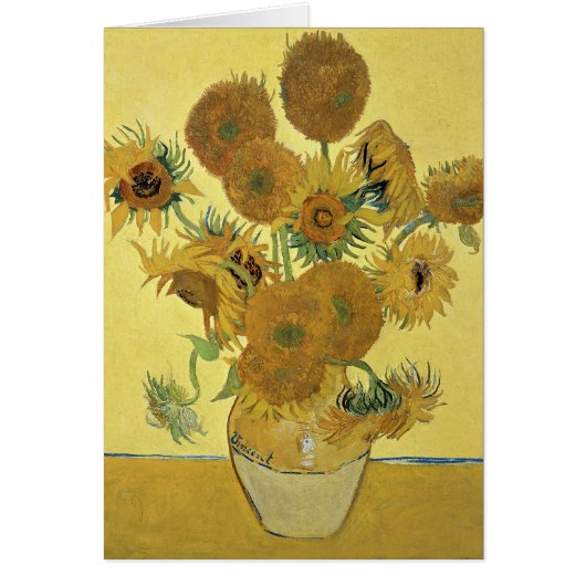 Vincent van Gogh | Sunflowers, 1888 Cards (Front)
