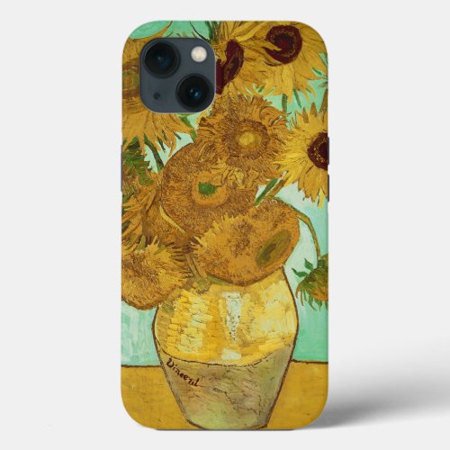 Vincent van Gogh  Sunflowers 1888 iPhone 13 Case