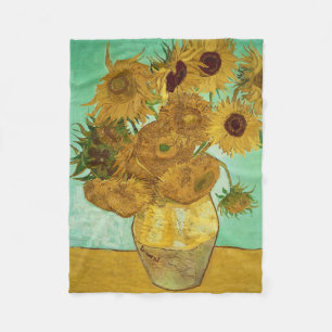 Vincent van Gogh Sunflowers, 1888 Fleece Blanket