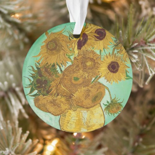 Vincent van Gogh  Sunflowers 1888 Ornament