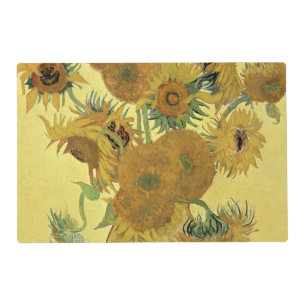 Vincent van Gogh Sunflowers, 1888 Placemat