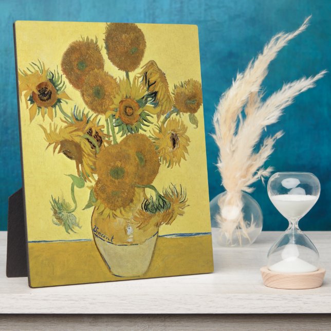 Vincent van Gogh | Sunflowers, 1888 Plaque (Side)