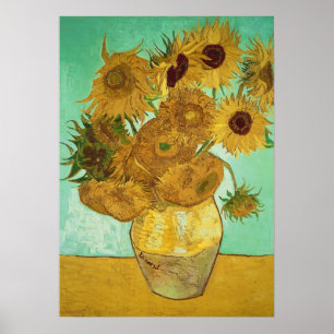 Vincent van Gogh Sunflowers, 1888 Poster