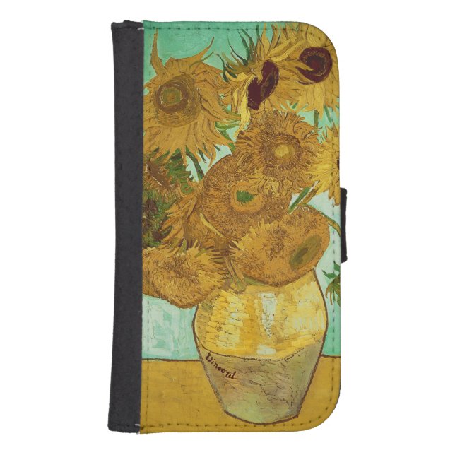 Vincent van Gogh | Sunflowers, 1888 Samsung Galaxy Wallet Case (Front)