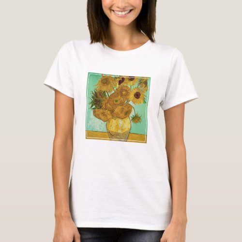 Vincent van Gogh  Sunflowers 1888 T_Shirt