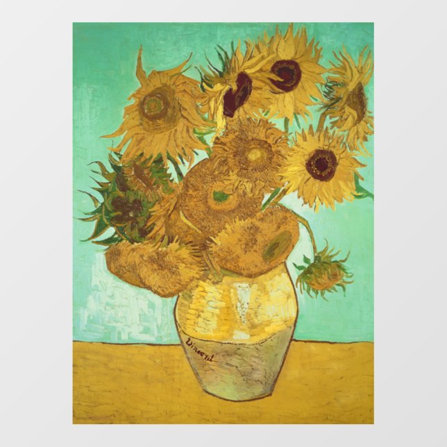 Vincent van Gogh | Sunflowers, 1888 Wall Decal (Front)
