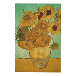 Vincent van Gogh Sunflowers, 1888 Wood Wall Art