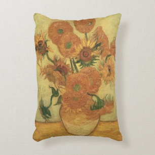 Vincent van Gogh   Sunflowers, 1889 Accent Pillow