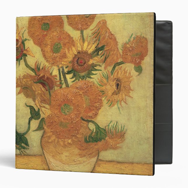 Vincent van Gogh | Sunflowers, 1889 Binder (Front/Inside)