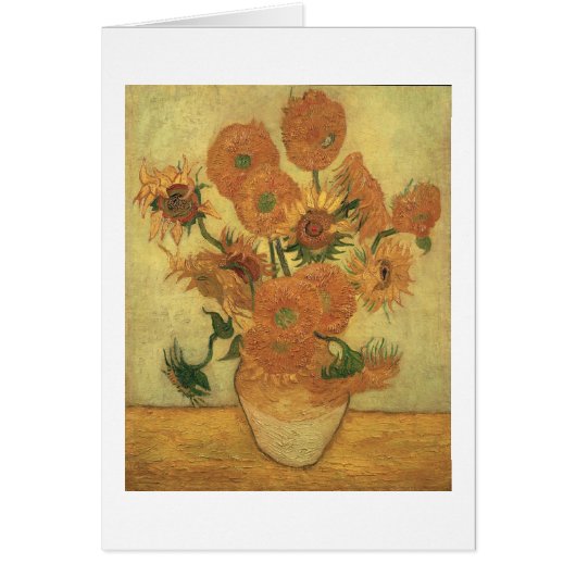 Vincent van Gogh | Sunflowers, 1889 Cards (Front)