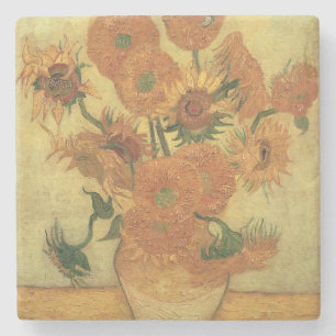 Vincent van Gogh Sunflowers, 1889 Stone Coaster