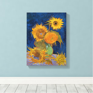 Vincent Van Gogh - Sunflowers, 2nd Version Canvas Print