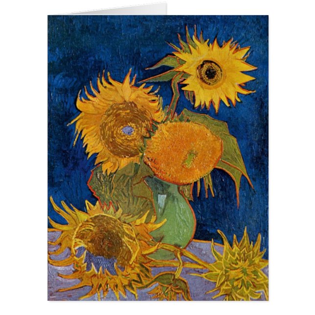 Vincent Van Gogh - Sunflowers, 2nd Version Cards (Front)