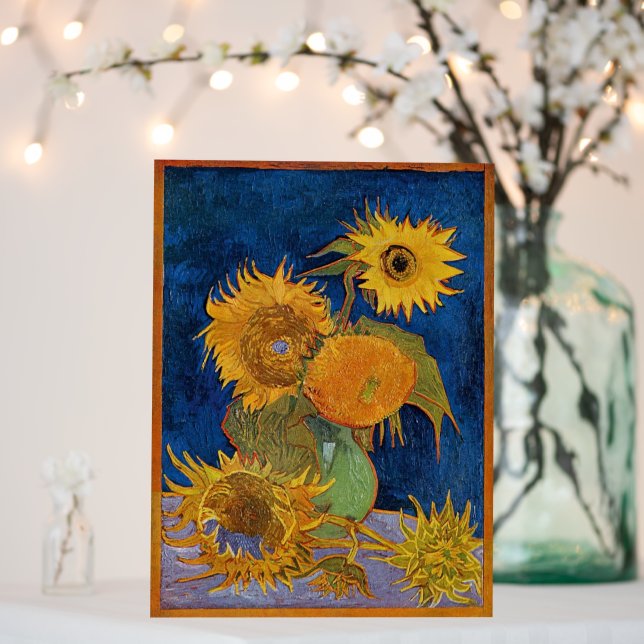 Vincent Van Gogh - Sunflowers, 2nd Version Foam Board (In Situ (Wedding))
