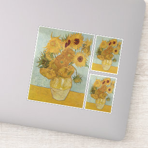 Vincent Van Gogh - Sunflowers, 3rd Version Sticker