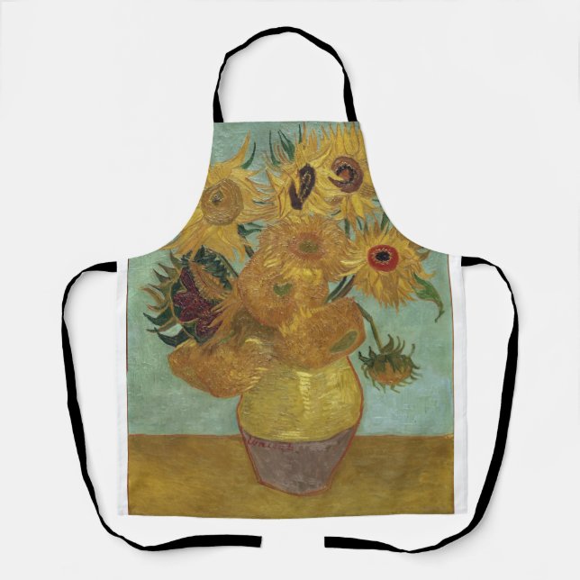 Vincent Van Gogh - Sunflowers Apron (Front)