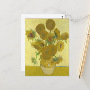 Vincent Van Gogh - Sunflowers, Fourth Version Postcard