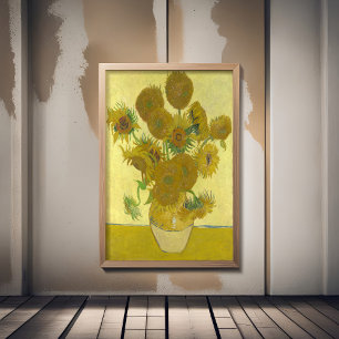 Vincent Van Gogh - Sunflowers, Fourth Version Wall Decal