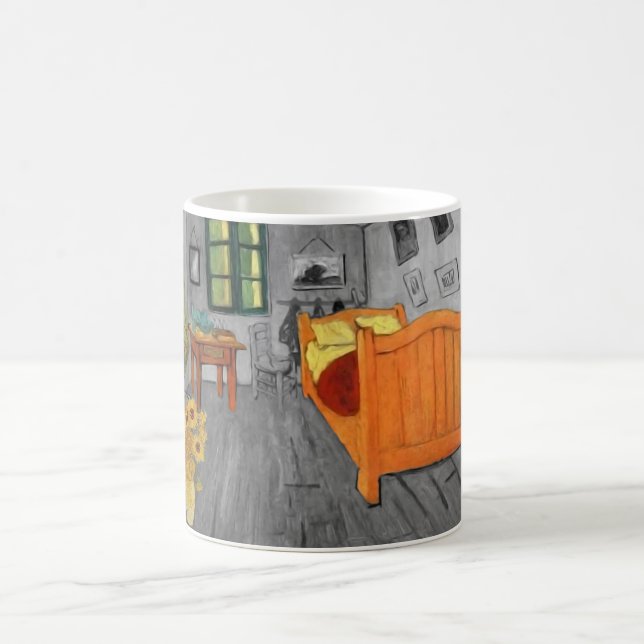 Vincent van Gogh Sunflowers in Arles Gift Mug (Center)