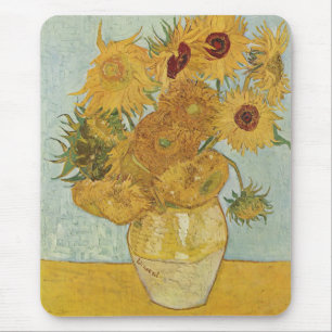 Vincent Van Gogh - Sunflowers Mouse Pad