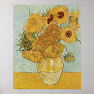 Vincent Van Gogh, Sunflowers Poster