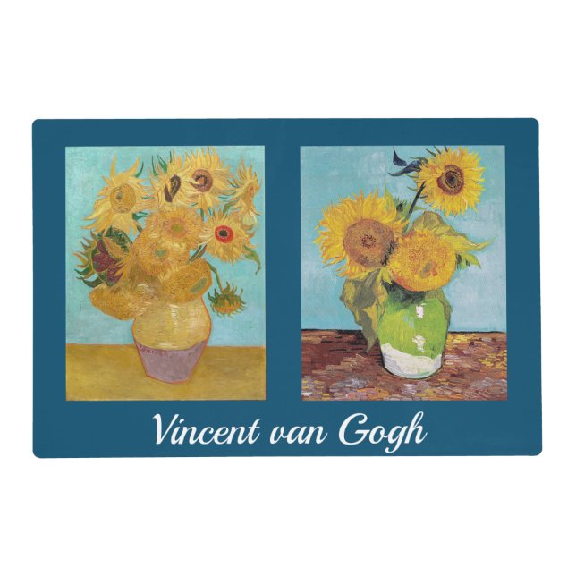 Vincent Van Gogh Sunflowers Serie Placemat (Front)