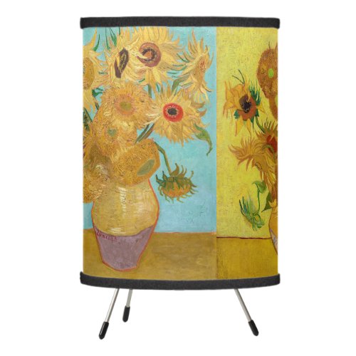 Vincent Van Gogh Sunflowers Serie Tripod Lamp