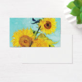 Vincent van Gogh Sunflowers Vase First Turquoise (Desk)