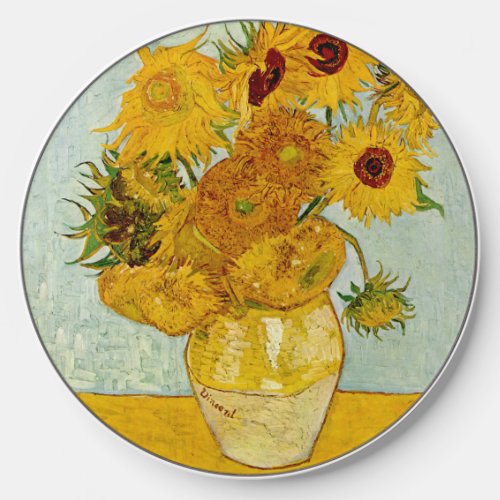 Vincent Van Gogh Sunflowers Wireless Charger