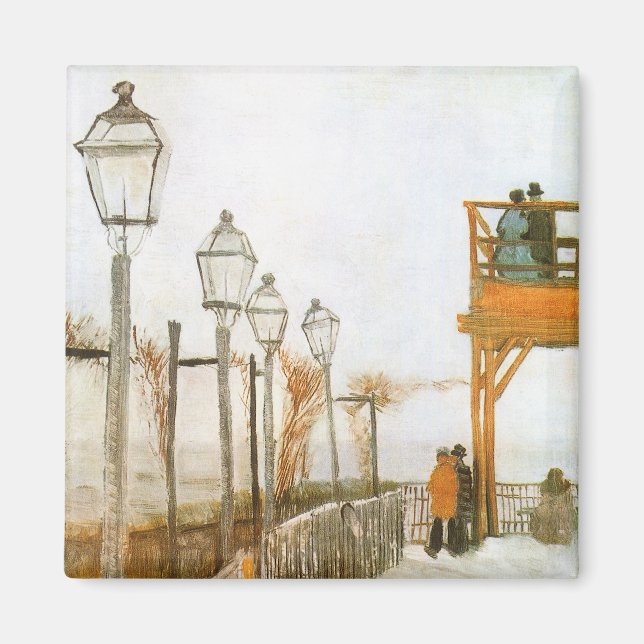 Vincent van Gogh - Terrace and Observation Deck Magnet (Front)