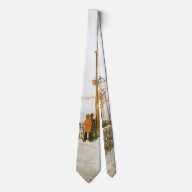 Vincent van Gogh - Terrace and Observation Deck Neck Tie (Front)
