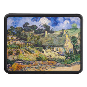 Vincent Van Gogh - Thatched Cottages at Cordeville Hitch Cover