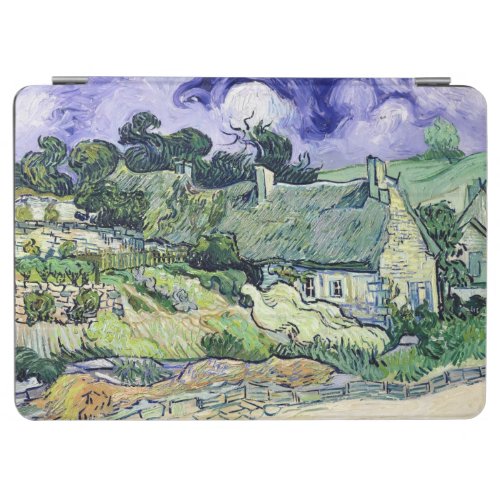 Vincent van Gogh  Thatched cottages at Cordeville iPad Air Cover