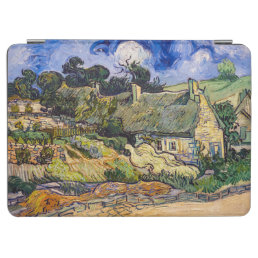 Vincent Van Gogh - Thatched Cottages at Cordeville iPad Air Cover
