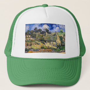Vincent Van Gogh - Thatched Cottages at Cordeville Trucker Hat