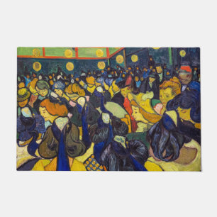 Vincent van Gogh - The ballroom at Arles Doormat