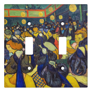 Vincent van Gogh - The ballroom at Arles Light Switch Cover