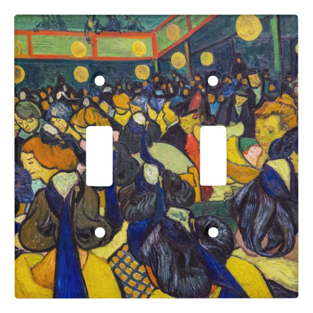 Vincent van Gogh - The ballroom at Arles Light Switch Cover (Front)