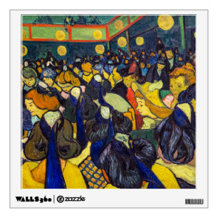 Vincent van Gogh - The ballroom at Arles Wall Decal