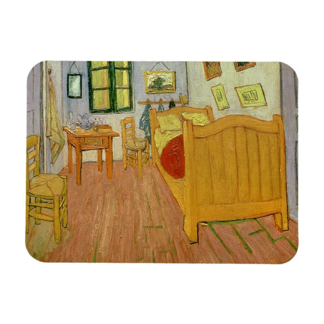 Vincent van Gogh | The Bedroom, 1888 Magnet (Horizontal)