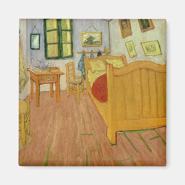 Vincent van Gogh | The Bedroom, 1888 Magnet (Front)