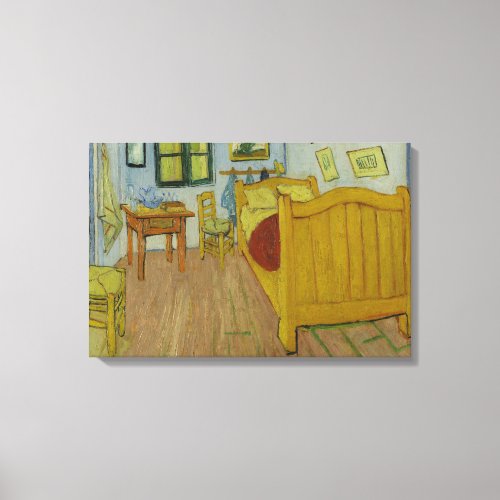 Vincent van Gogh _ The Bedroom Canvas Print