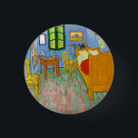 Vincent Van Gogh The Bedroom in Arles Button<br><div class="desc">Vincent Van Gogh The Bedroom in Arles Vintage Fine Art Button</div>