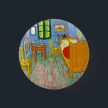 Vincent Van Gogh The Bedroom in Arles Button<br><div class="desc">Vincent Van Gogh The Bedroom in Arles Vintage Fine Art Button</div>