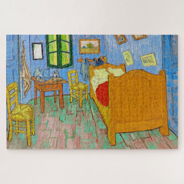 Vincent Van Gogh The Bedroom in Arles Jigsaw Puzzle (Horizontal)
