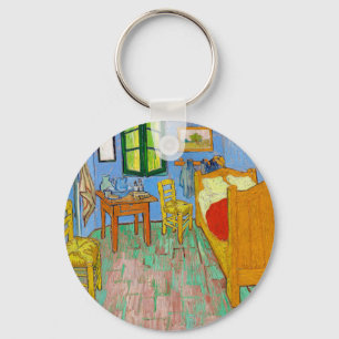 Vincent Van Gogh The Bedroom in Arles Keychain