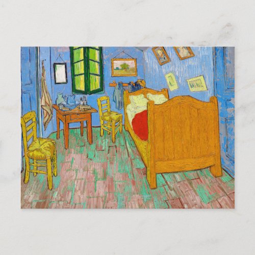 Vincent Van Gogh The Bedroom in Arles Postcard