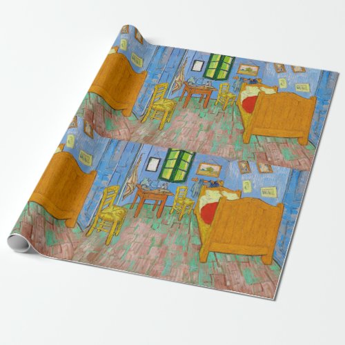 Vincent Van Gogh The Bedroom in Arles Wrapping Paper