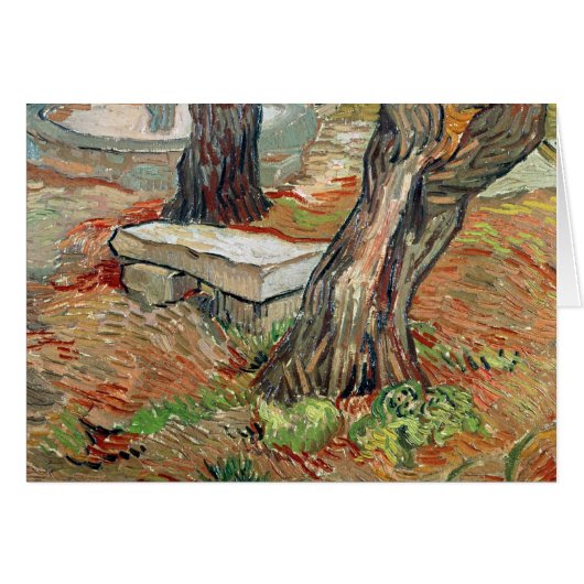 Vincent van Gogh | The Bench at Saint-Remy (Front Horizontal)